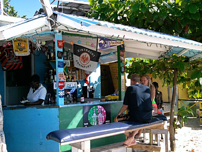Sunnyside Bar on the Beach in Negril Jamaica