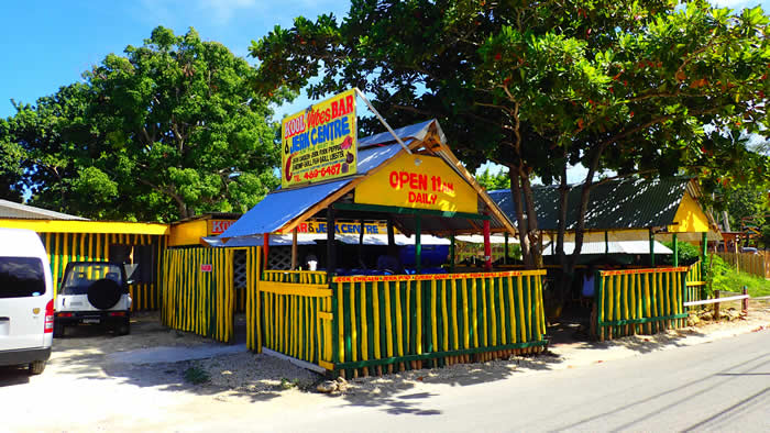 Kool Vybes Bar & Jerk Centre in Negril Jamaica