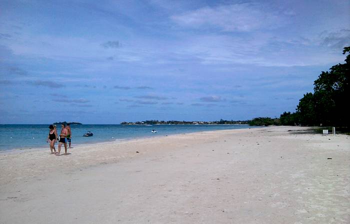 A beautiful day on the beach in Negril Jamaica